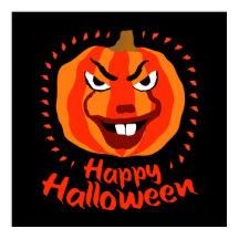 Feliz Halloween 🎃 Engraçado Scary Spooky Pumpkin