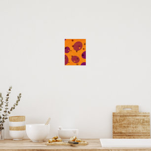 Poster Feliz Hanukkah judeu hebraico-f de SlipperyJoe