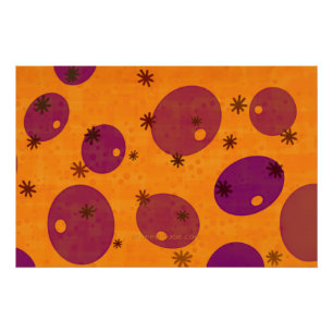 Pôster Feliz Hanukkah judeu hebraico-f de SlipperyJoe