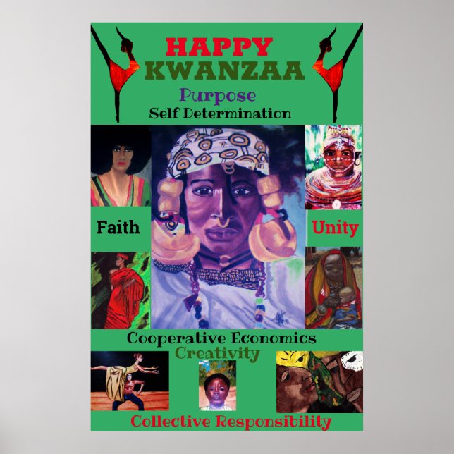 POSTER FELIZ KAWANZAA (Frente)