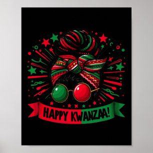 Poster Feliz Kwanzaa Sete Princípios De Kwanzaa Messy Bu