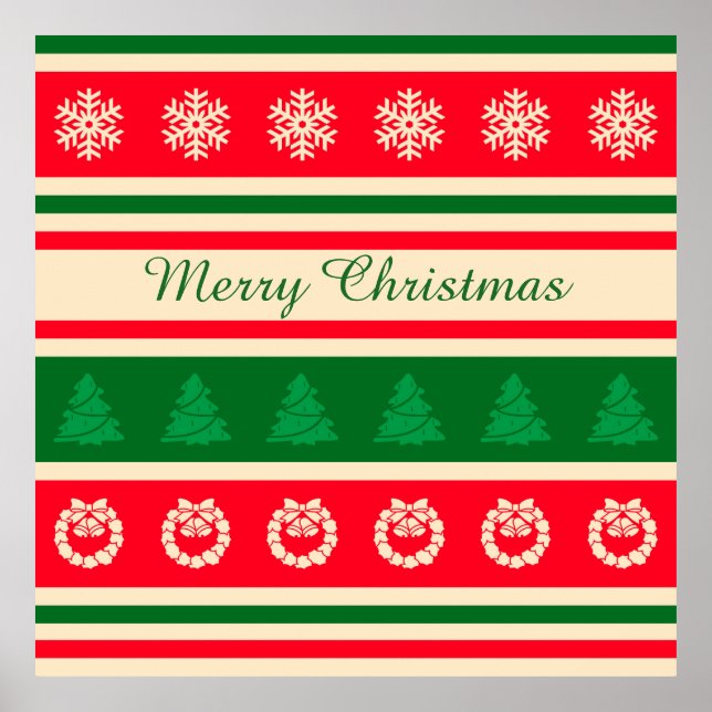 Poster Feliz Natal (Frente)