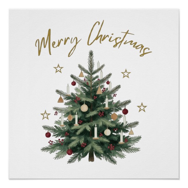 Pôster Feliz Natal  (Frente)