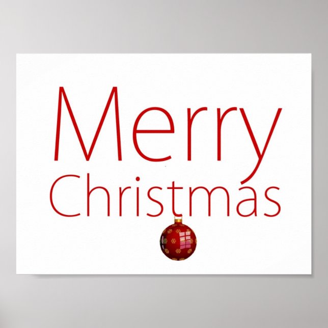 Poster Feliz Natal! (Frente)