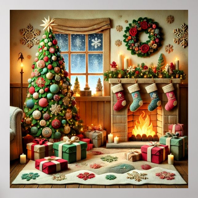 Poster Feliz Natal (Frente)