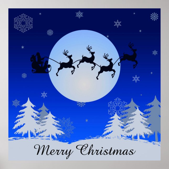 Pôster Feliz Natal (Frente)