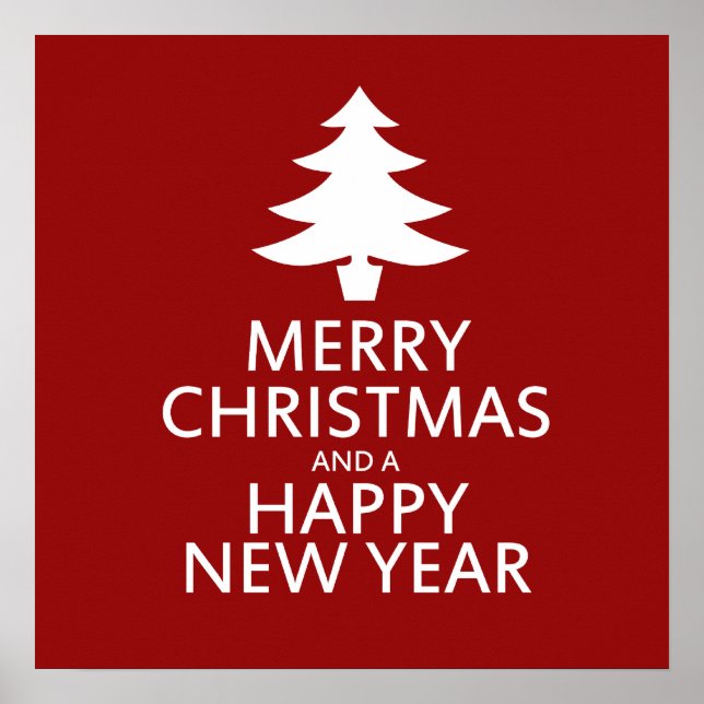 Pôster Feliz Natal (Frente)