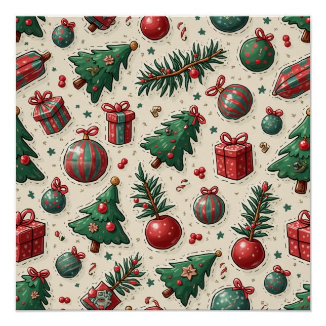 Pôster feliz natal (Frente)