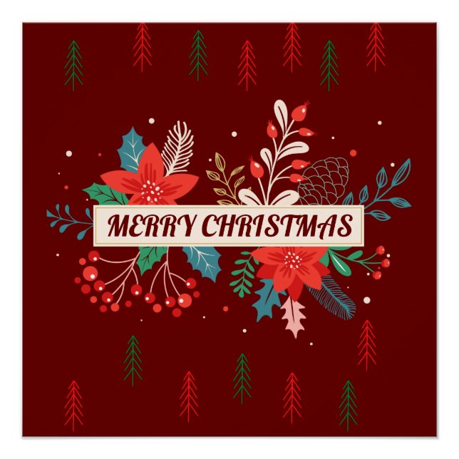 Pôster Feliz Natal (Frente)