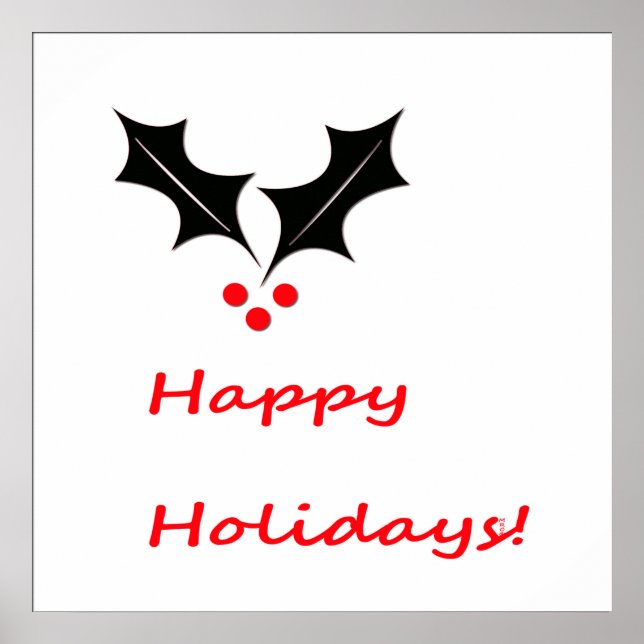 Pôster Feliz Natal! (Frente)