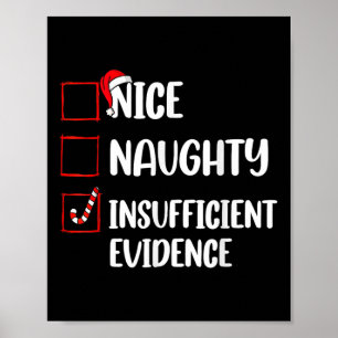 Poster Feliz Natal, Bela Prova Insuficiente