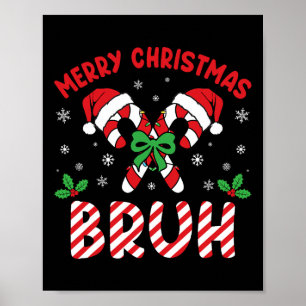 Poster Feliz Natal Bruh Candy Candy Adorava Luzes Xmas