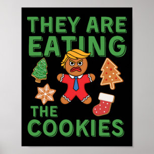 Poster Feliz Natal - Eles Estão Comendo Biscoito