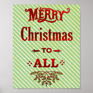 Pôster Feliz Natal para Todos
