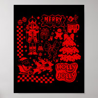 Feliz Natal Quebra-Nozes Papai Noel Biscoito de Ge