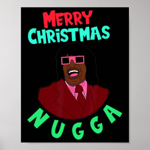 Poster Feliz Natal Rosa Nugga Depois do Próximo Natal