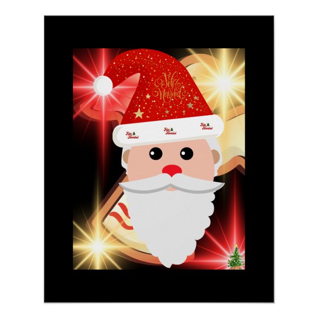 Pôster Feliz Navidad  (Frente)