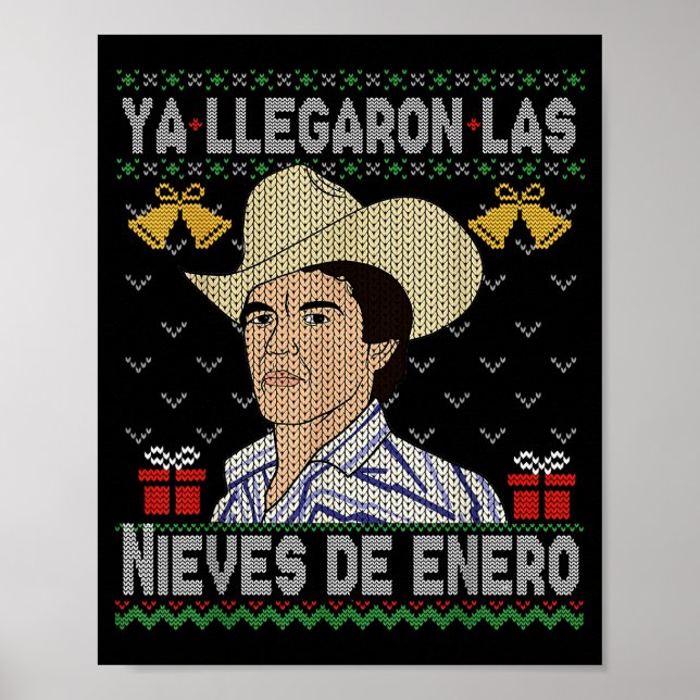 Poster Feliz Navidad Spanish Las Nieves De Enero El Del C (Frente)
