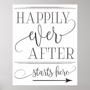 Poster Feliz nunca após os começos que Wedding aqui o