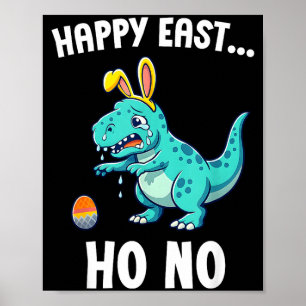Poster Feliz pás... oh não, divertido meninos dinossauros
