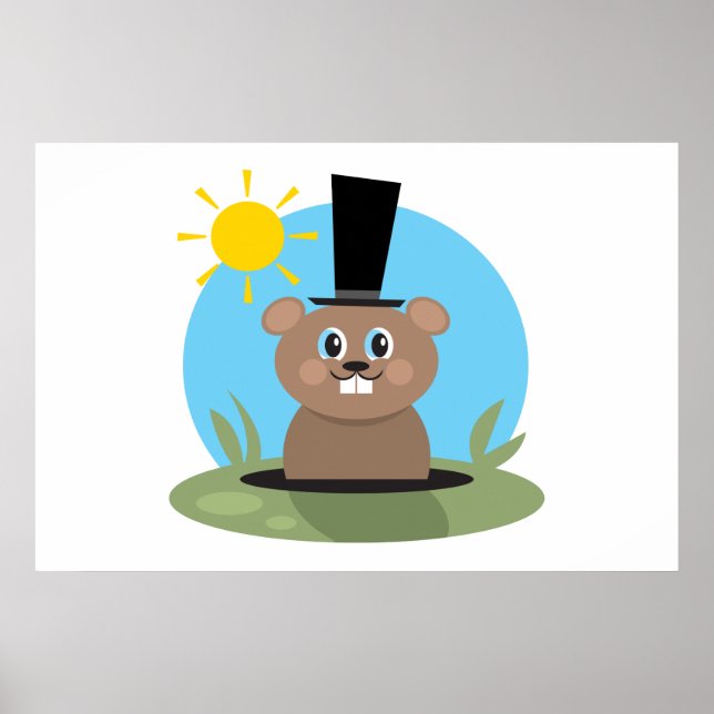 Pôster Feliz porco (Frente)