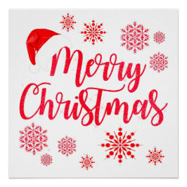 Pôster Feliz Poster de Natal