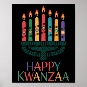 Poster Feliz Prêmio Kwanzaa