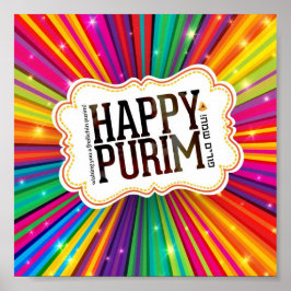 Poster Feliz Purim