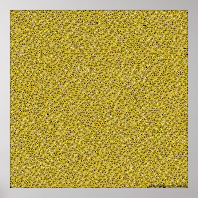 Pôster Feliz Rosto Inferior (Frente)