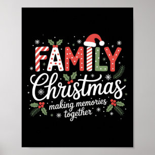 Poster Feliz Santa Hat Festa Natal Correspondente Xmas Fo