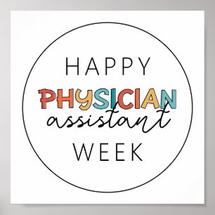 Poster Feliz Semana do Assistente Médico