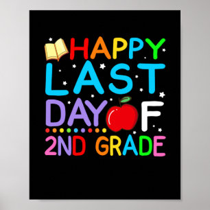 Poster Feliz Último Dia De Graduação No segundo