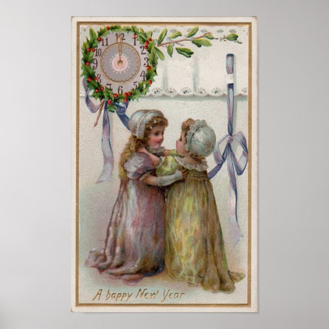 Poster Felizes anos novos! (Frente)