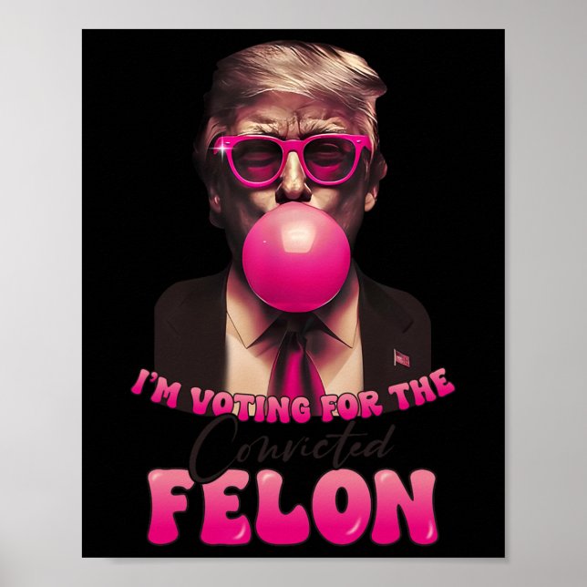 Poster Felon Convicto 2024 8  (Frente)