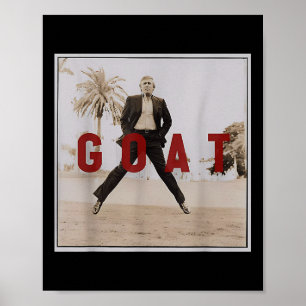Poster Felon Dedo Médio do Trump da Vintage