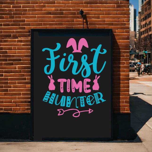 Pôster Felz pascoa. Cartoon (Criador carregado)