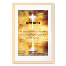 Felz pascoa Christian Páscoa Wall Decor