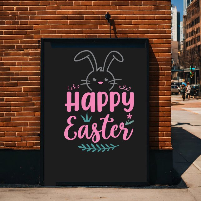 Pôster Felz pascoa. Engraçado (Criador carregado)