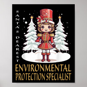 Poster Fema de Natal Especialista em Proteção Ambiental