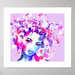 Poster Feminilidade vibrante | Masterisco visual