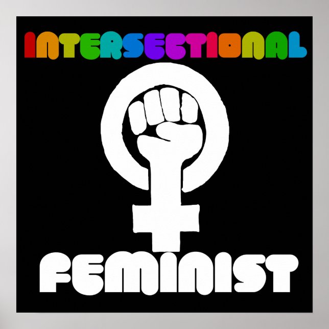 Pôster Feminista interseccional (Frente)
