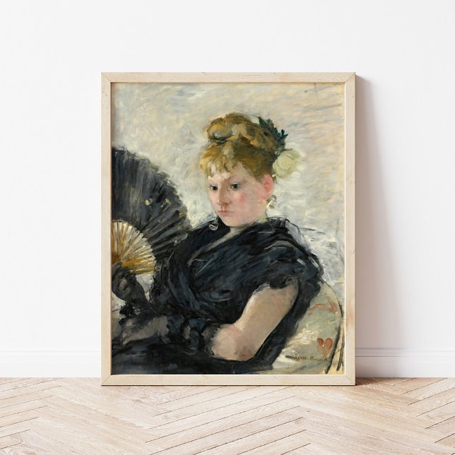 Poster Femme À L’éventail | Berthe Morisot (Criador carregado)
