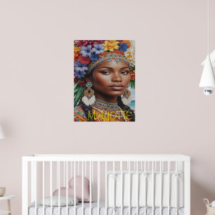 POSTER FEMME DE MAYOTTE