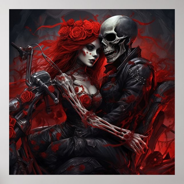 Poster Femme Élégante de la Route (Frente)