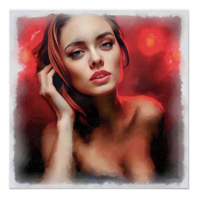 Pôster Femme, l'élégance écarlate (Frente)