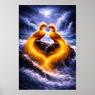 Poster Fênix Gêmeas da Luz Eterna