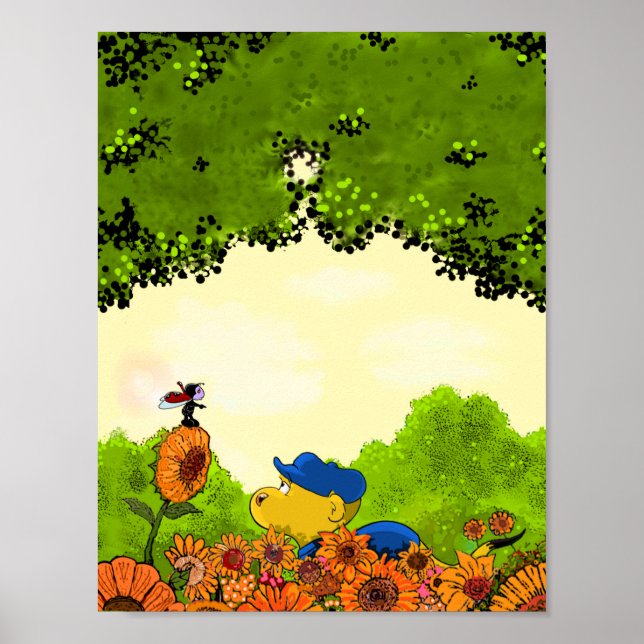 Poster Ferald e Mizz Ladybug (Frente)