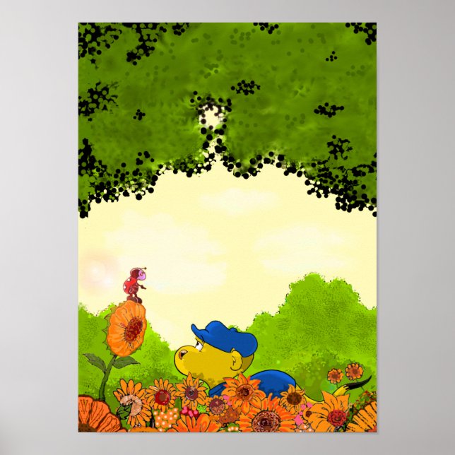 Poster Ferald e Mizz Ladybug (Frente)