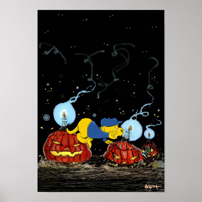 Poster Ferald e o Rotten Pumpkins (Frente)