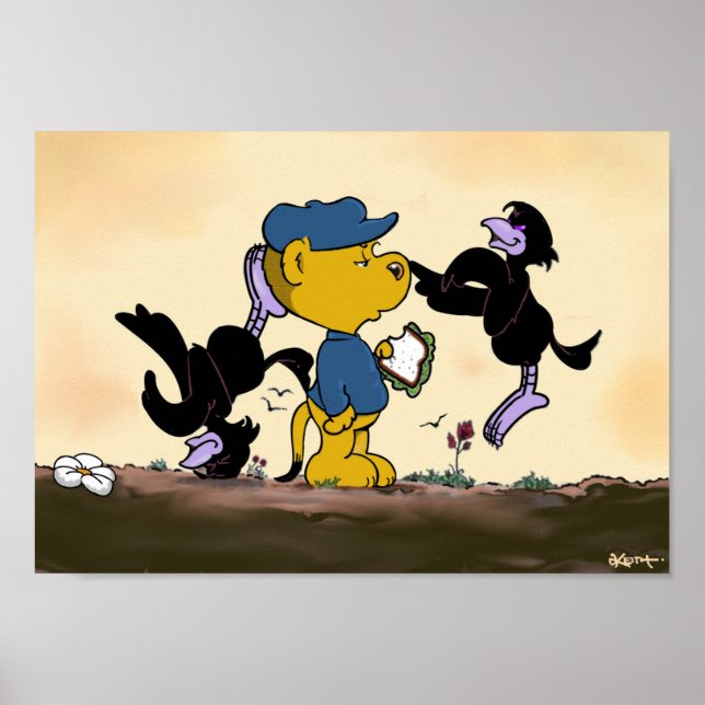 Pôster Ferald & The Pesky Crows (Frente)